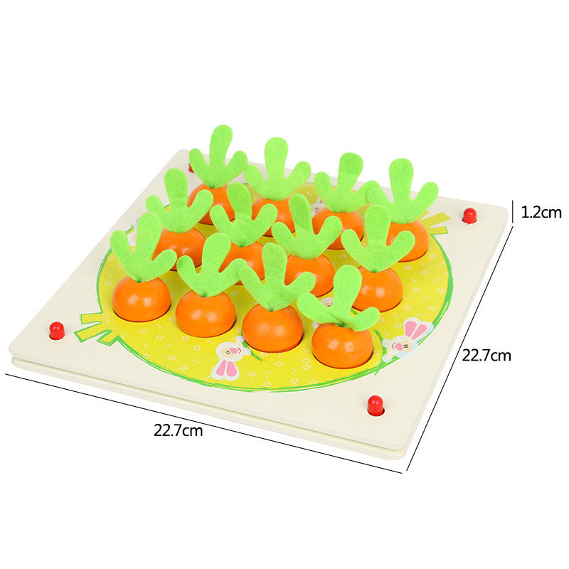 Carrot Memory Chess Game