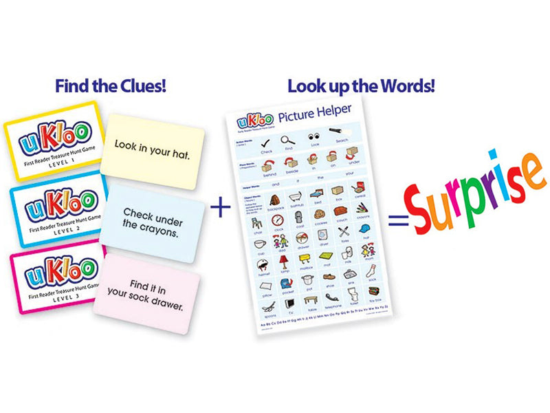 uKloo - Early Reader Treasure Hunt Game