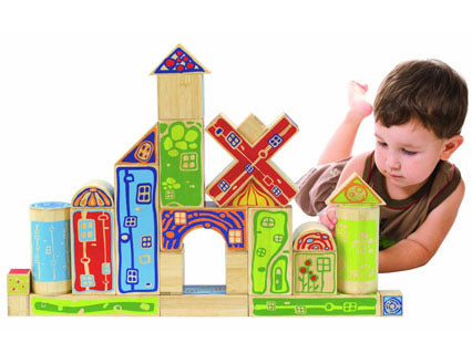 Hape - Organeco Blocks (bamboo Blocks)