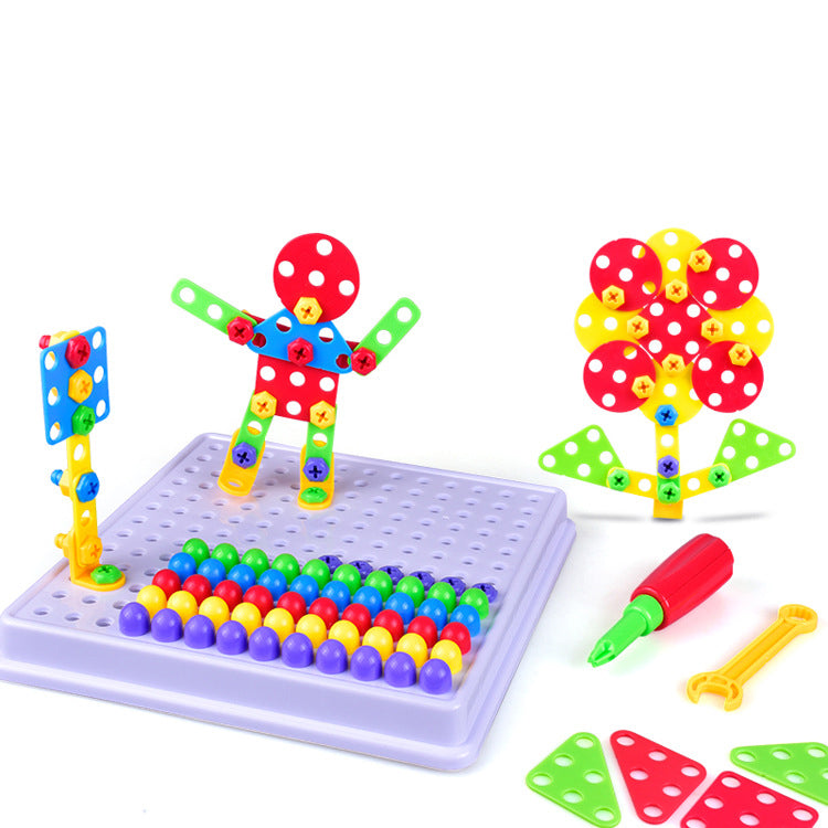 DIY 4 in 1 Creative Puzzle (design and drill) 193pcs