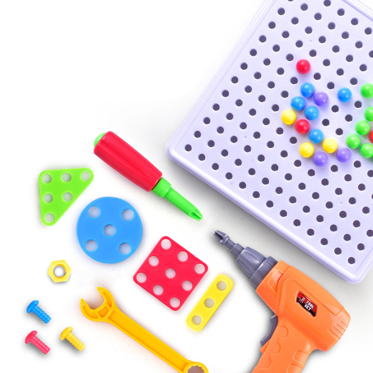 DIY 4 in 1 Creative Puzzle (design and drill) 193pcs