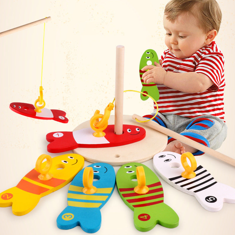 Wooden Fishing Game