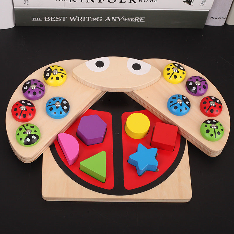 Wooden Magnetic Fishing Game Set