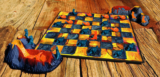 Dino Checkers