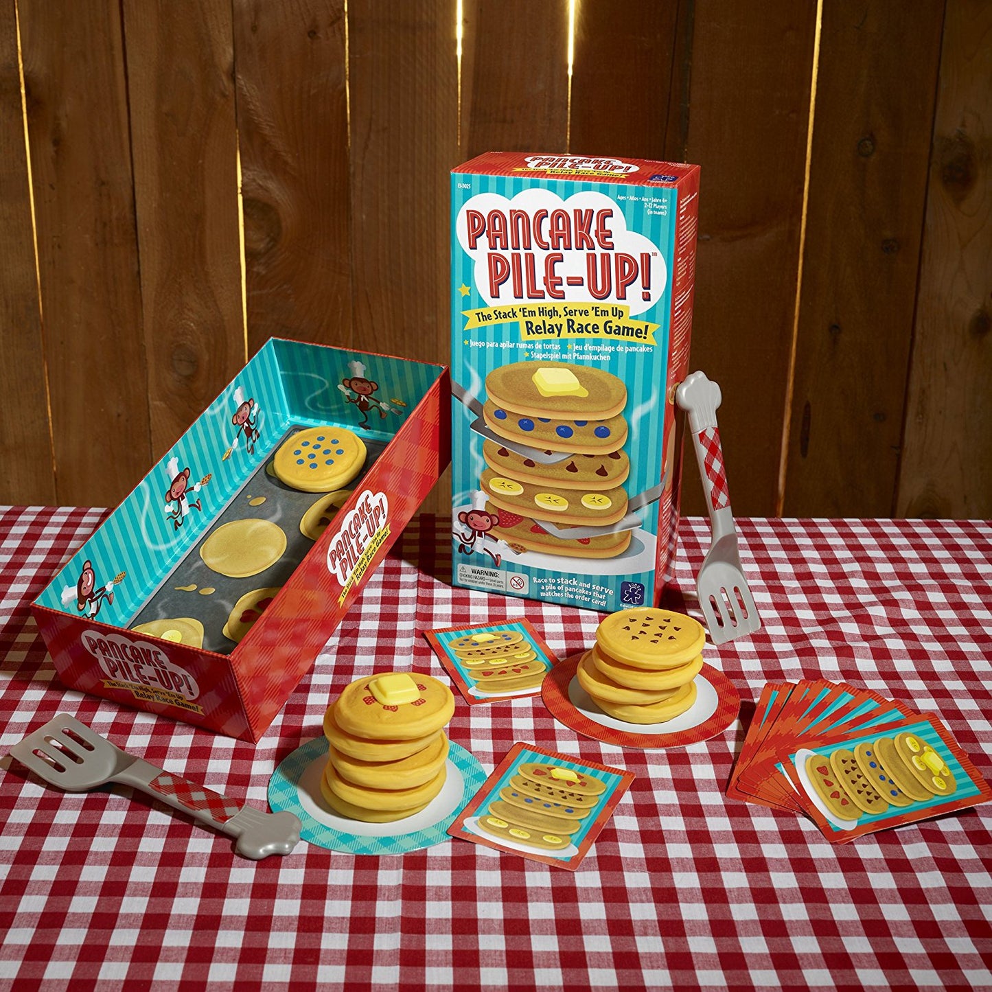 Pancake Pile-Up! Relay Game
