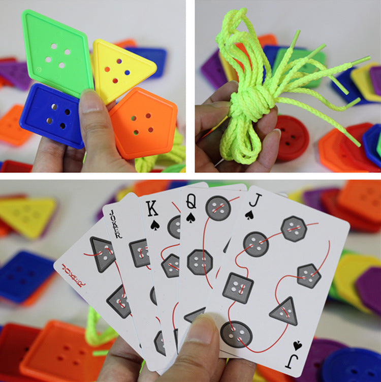 Rope & Buttons Game
