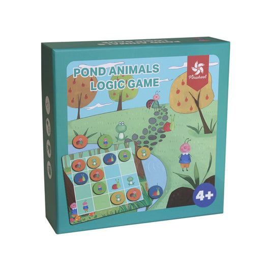 Pinwheel - Pond Animals Logic Game