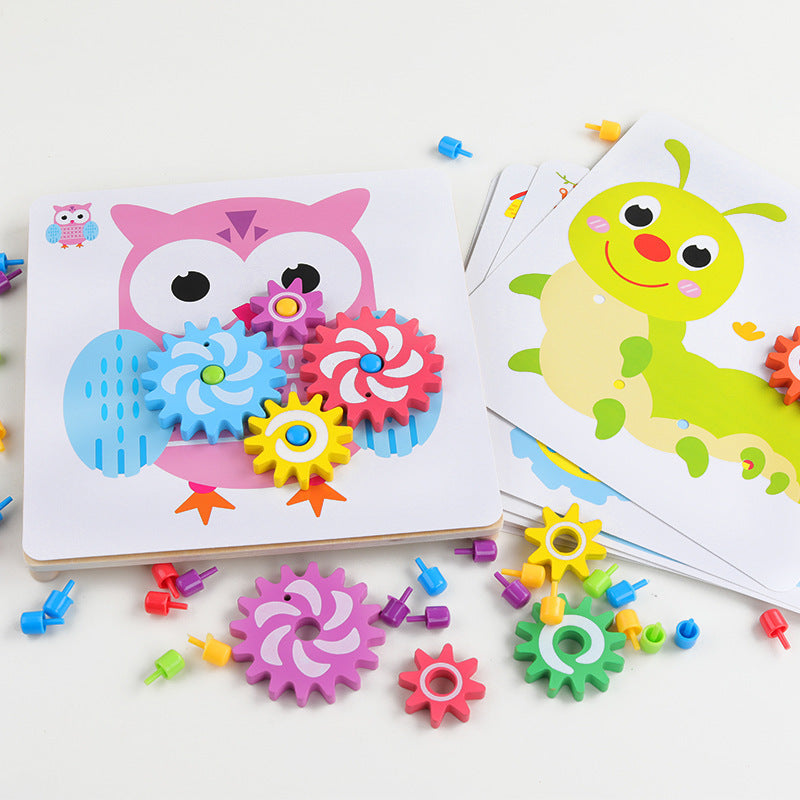 Rotating Gear Jiasaw puzzle