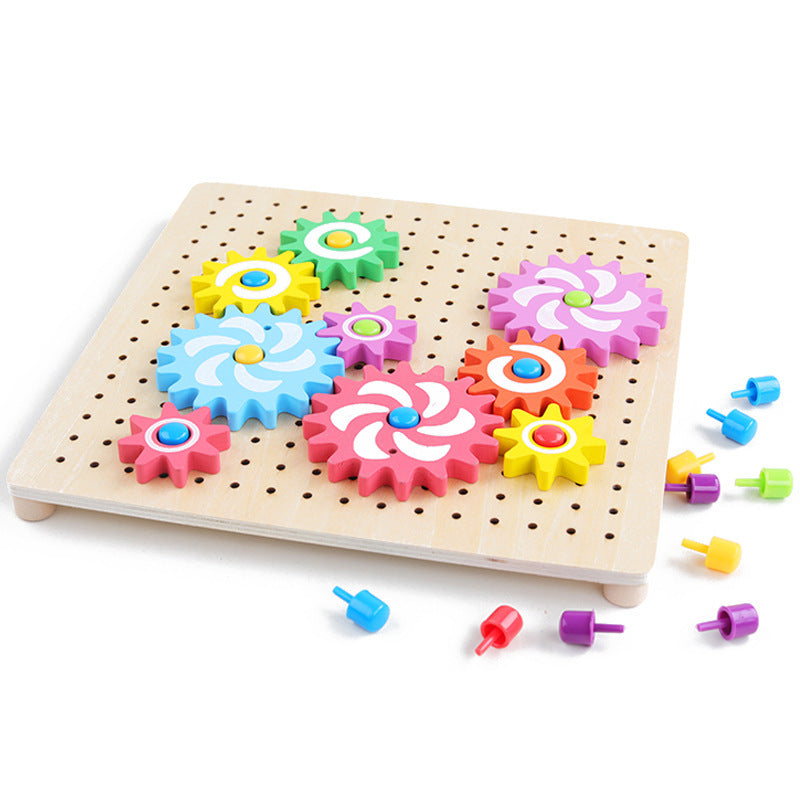 Rotating Gear Jiasaw puzzle