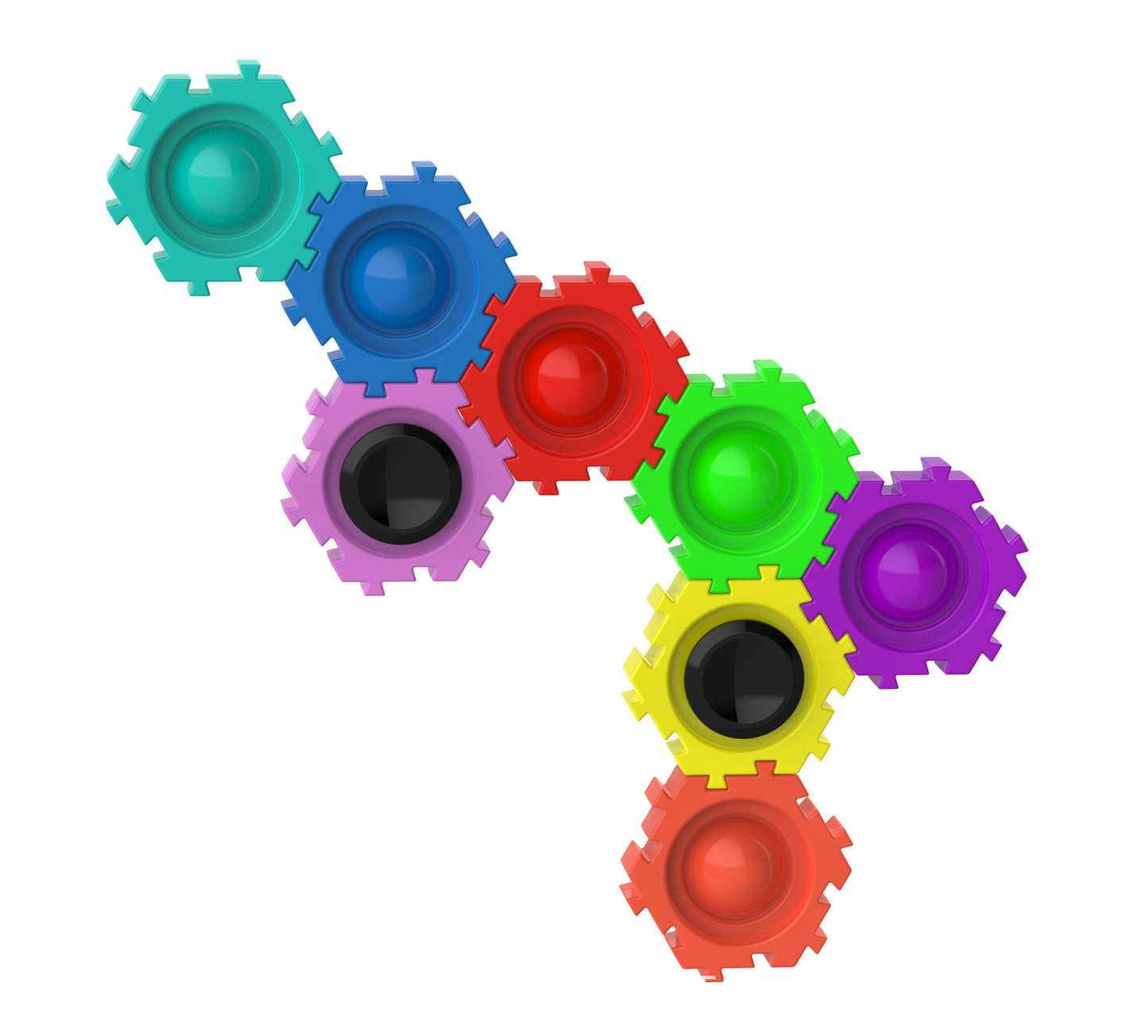 Joint Unzip Gyro Decompression Toy