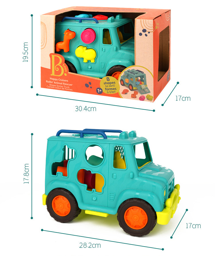 B.Toys Shape Matching Building Blocks Toy Truck
