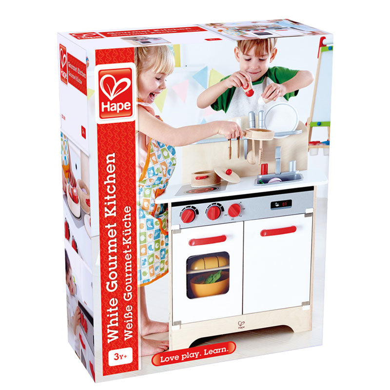 Hape - Wooden White Gourmet Kitchen