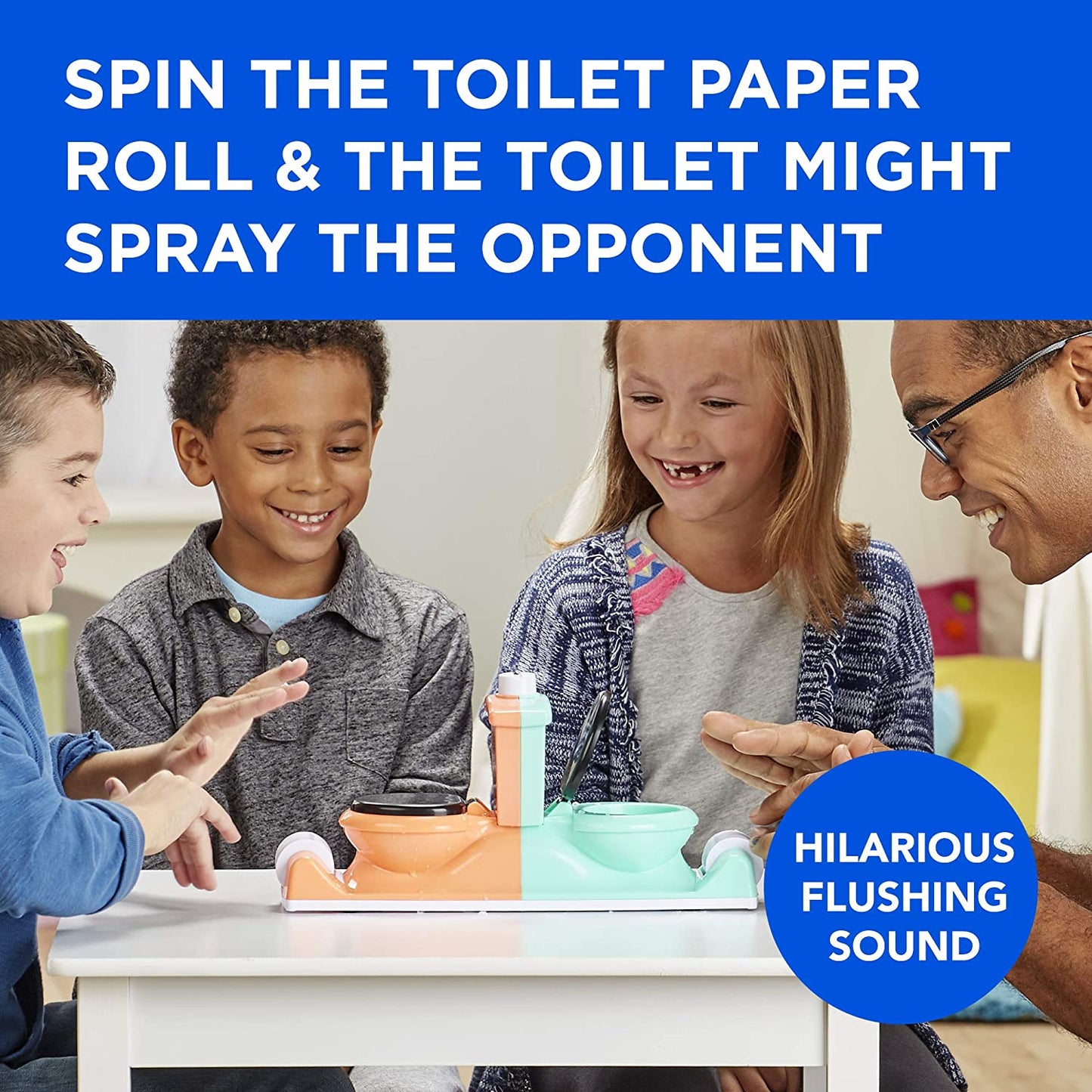 Hasbro Gaming Toilet Trouble Flushdown
