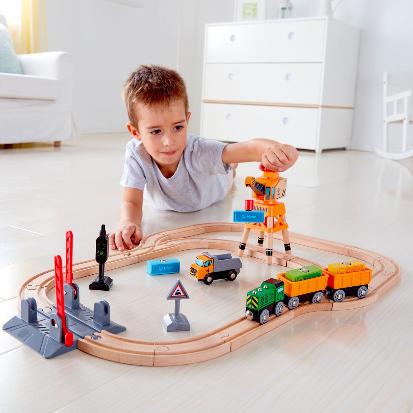 CROSSING & CRANE SET