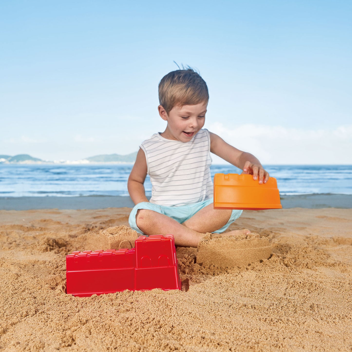 Great Castle Walls Sand Mould Set