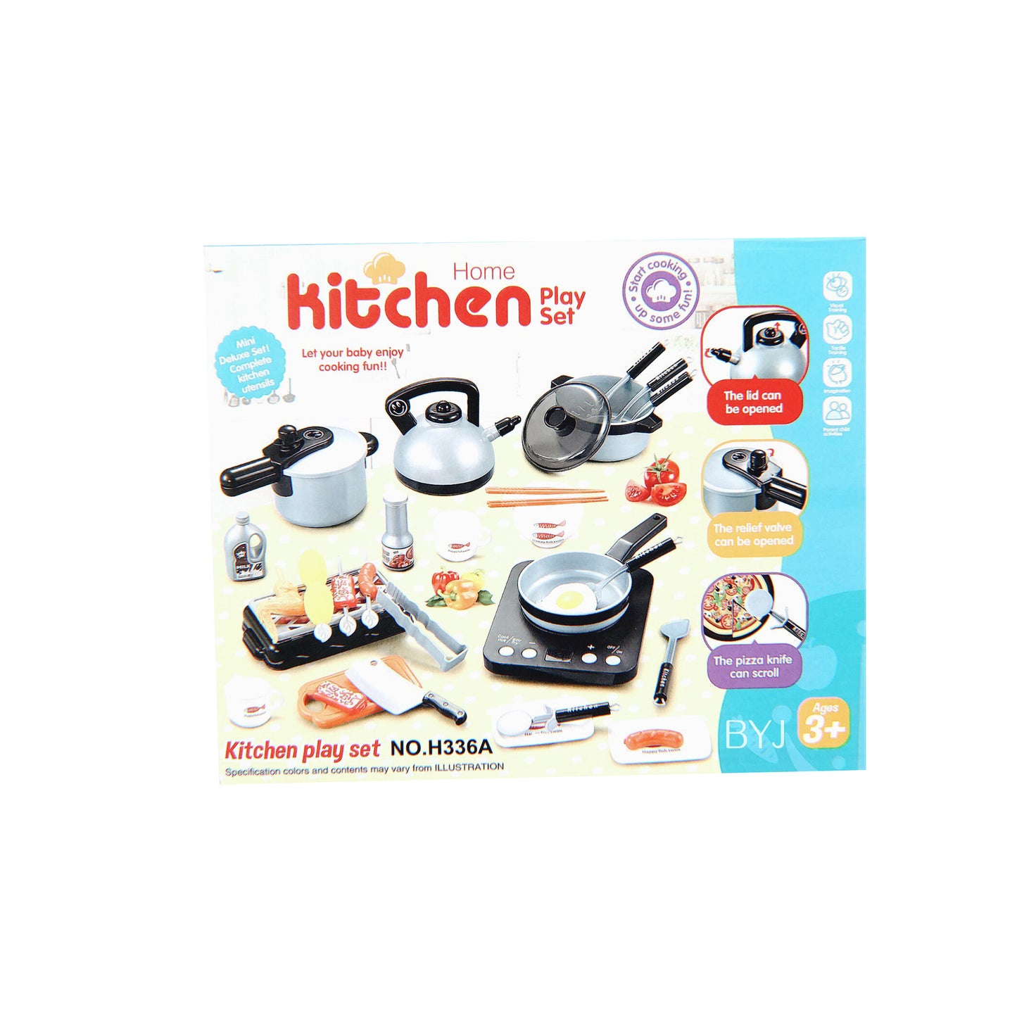 Home Kitchen Play Set (36pcs)