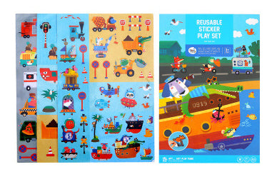 Joan Miro Reusable Sticker Funny Play Set