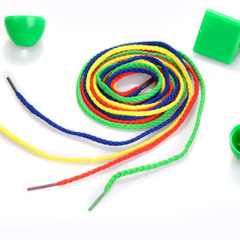 Plastic Jumbo Beads in a Bucket