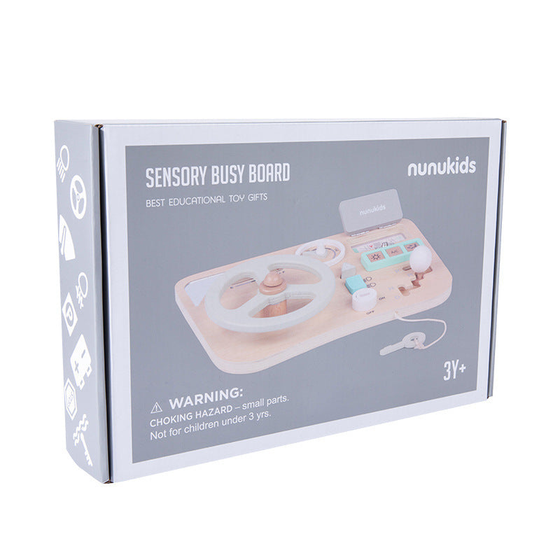Nunukids Sensory Busy Board