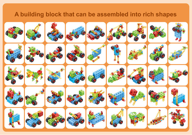 3D Nut Assembly Set with Electric Drill