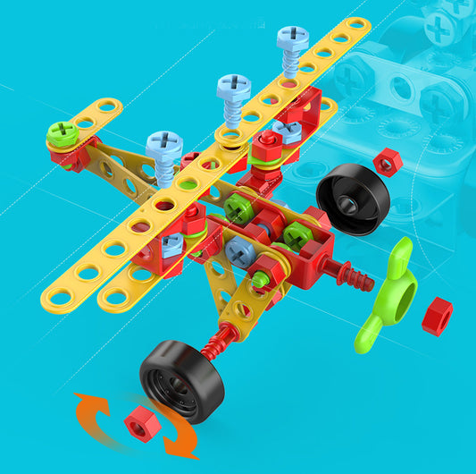 3D Nut Assembly Set with Electric Drill