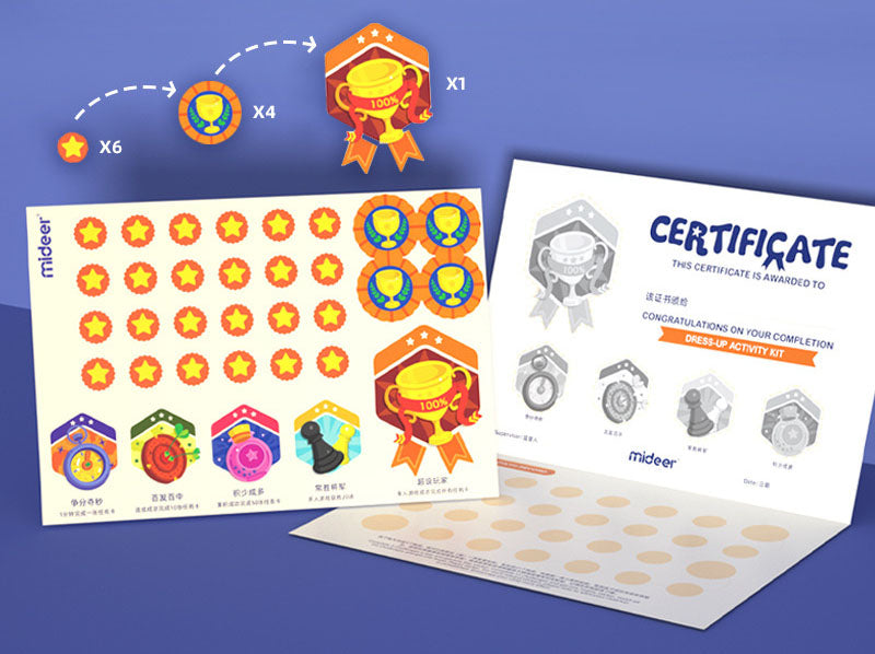 Mideer Dress-up Activity Kit