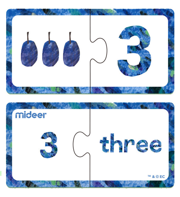 ERIC CARLE Match & Count Puzzle