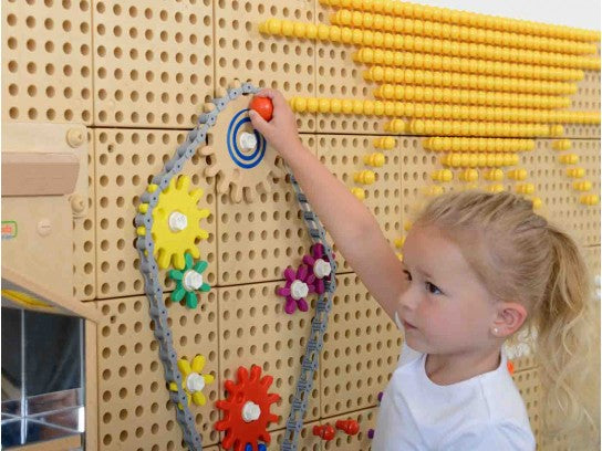 STEM WALL 39pcs Gears and Chain Set