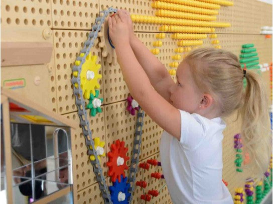 STEM WALL 39pcs Gears and Chain Set