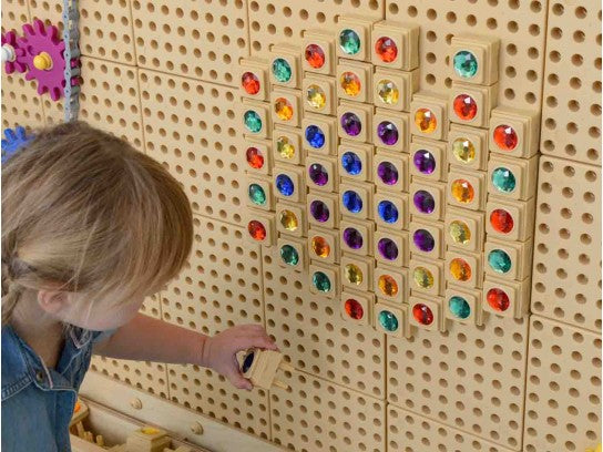 STEM WALL 72pcs Gem Stone Blocks