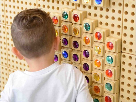 STEM WALL 72pcs Gem Stone Blocks