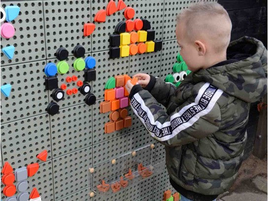 STEM WALL 256Pcs Geometric Shape Pegs