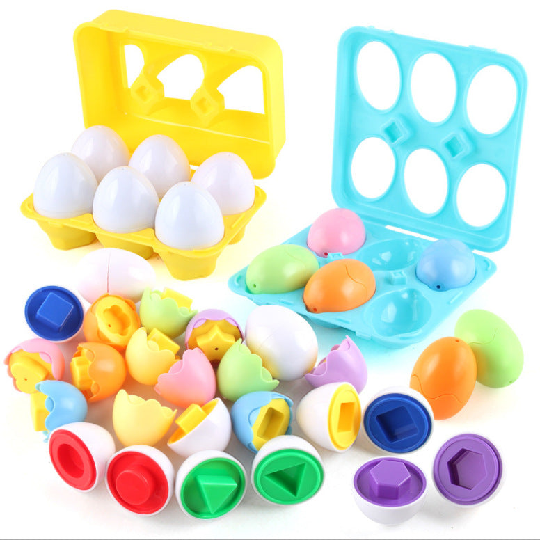 Eggs Shape Puzzle with Box