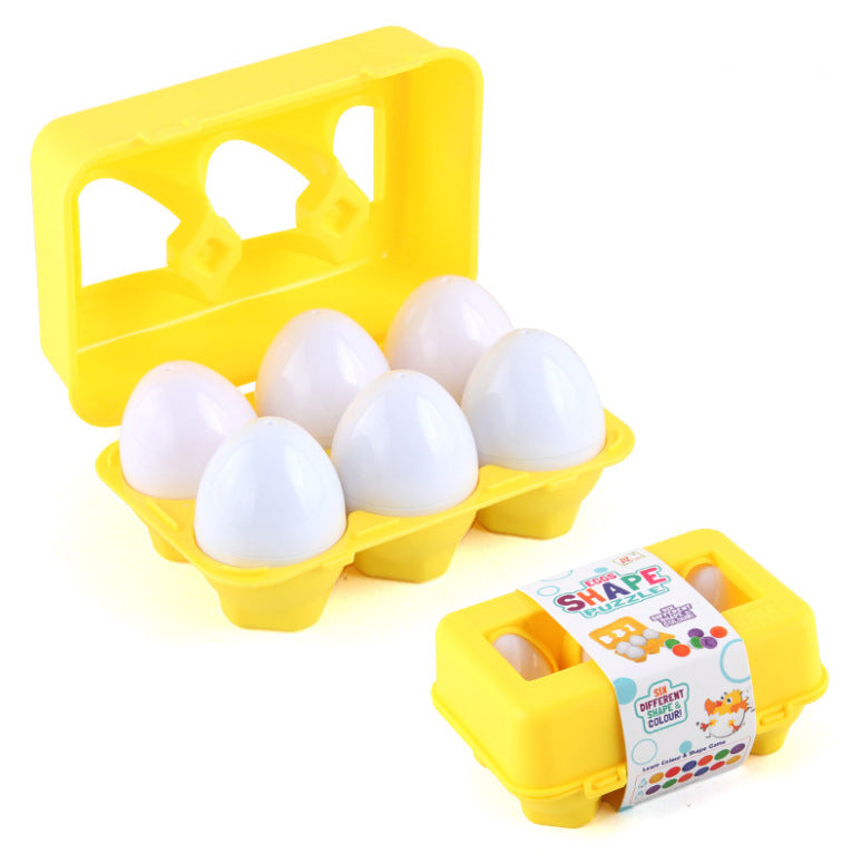 Eggs Shape Puzzle with Box