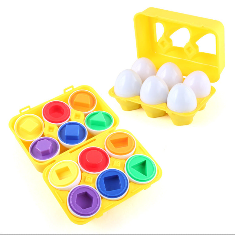 Eggs Shape Puzzle with Box