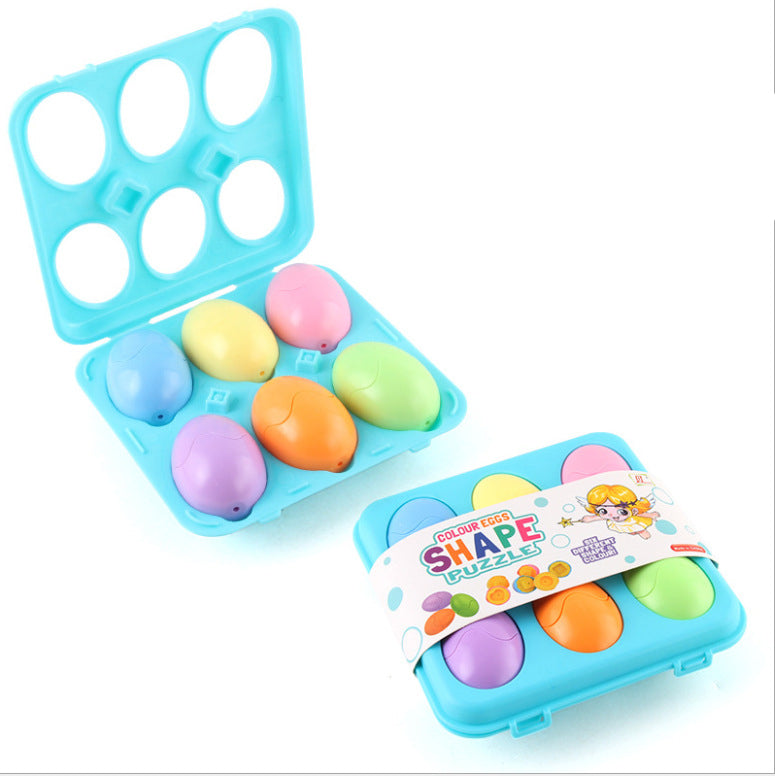 Eggs Shape Puzzle with Box