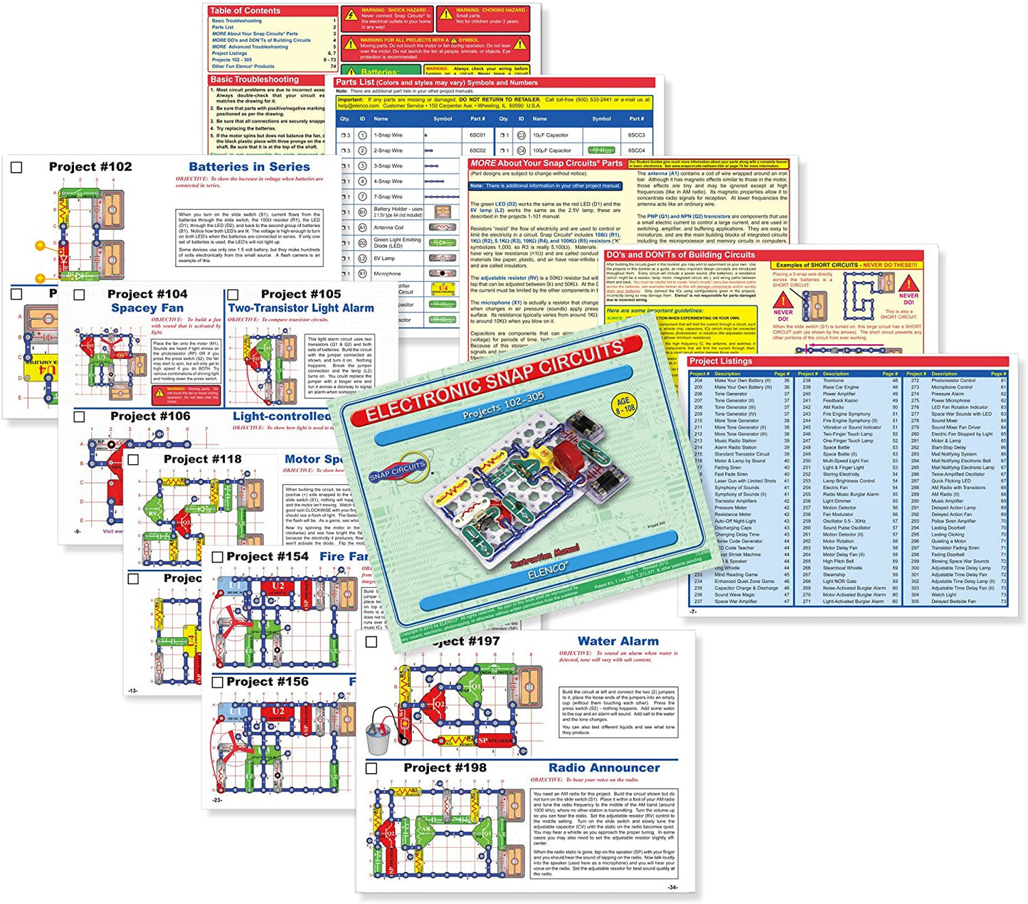 Snap Circuits® Classic SC-300 Electronics Exploration Kit