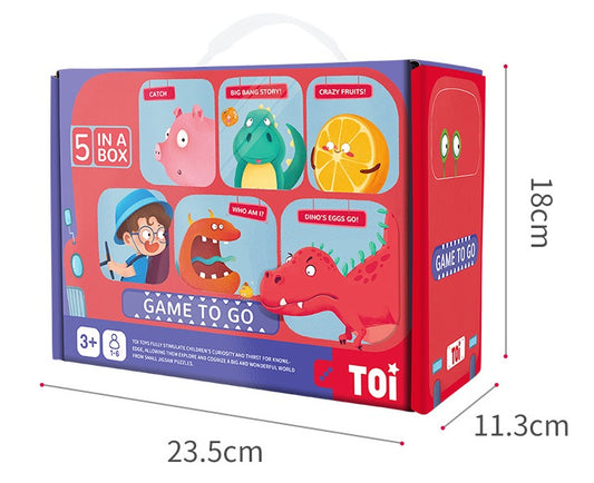 TOI GAME TO GO - 一盒 5 件