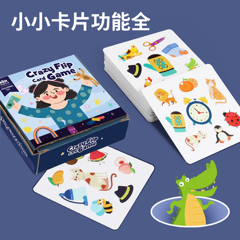 Crazy Flip Card Game