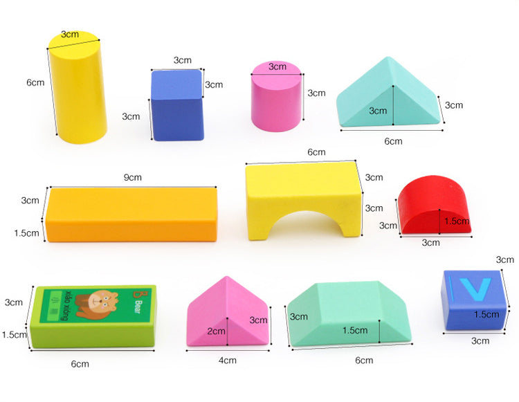 Ohye Wooden Building Blocks