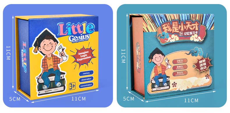 Little Genius Memory exercise card