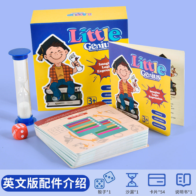Little Genius Memory exercise card