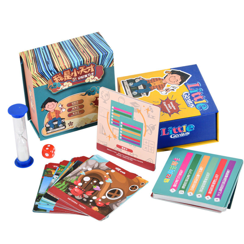 Little Genius Memory exercise card