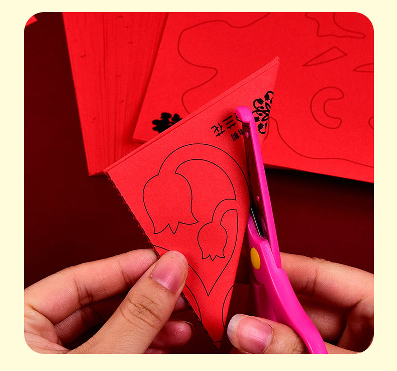 Paper Tiger Chinese Paper-cut (80pcs)