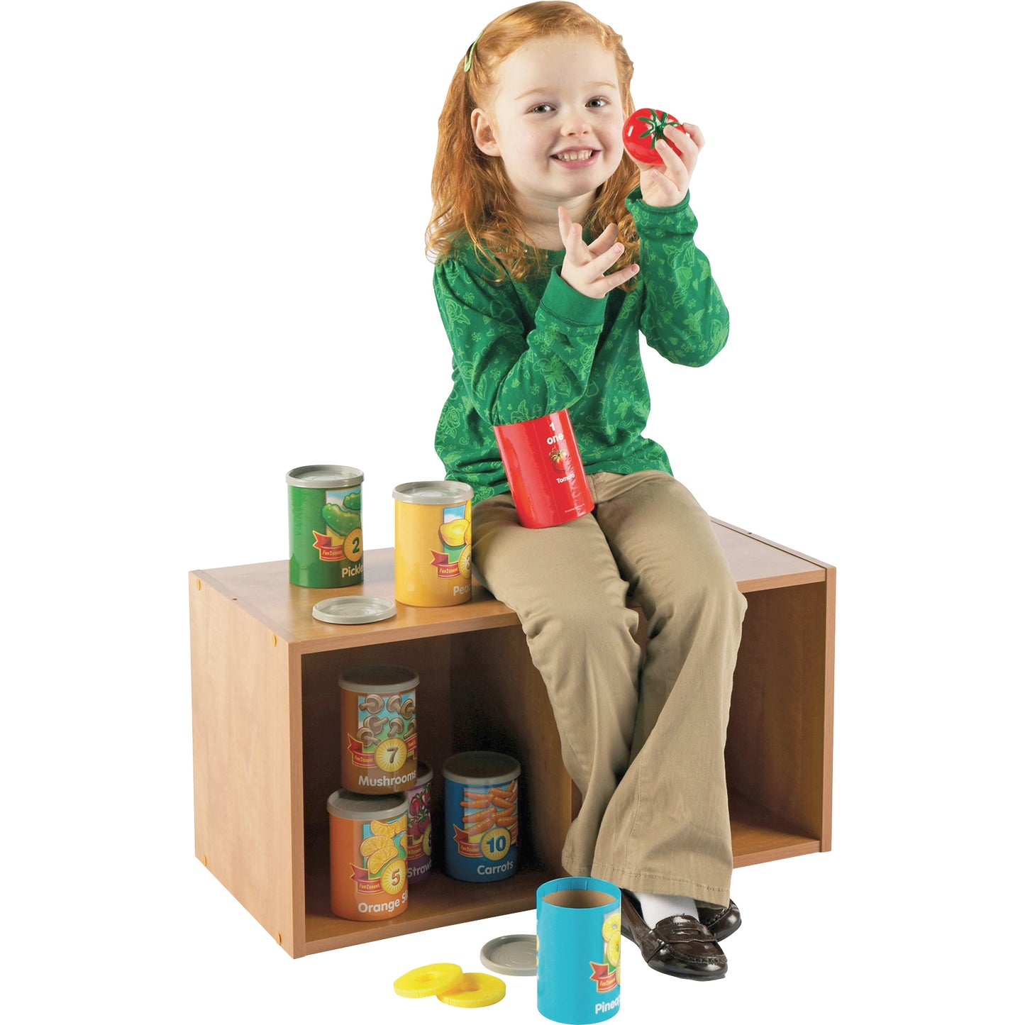 1 to 10 Counting Cans