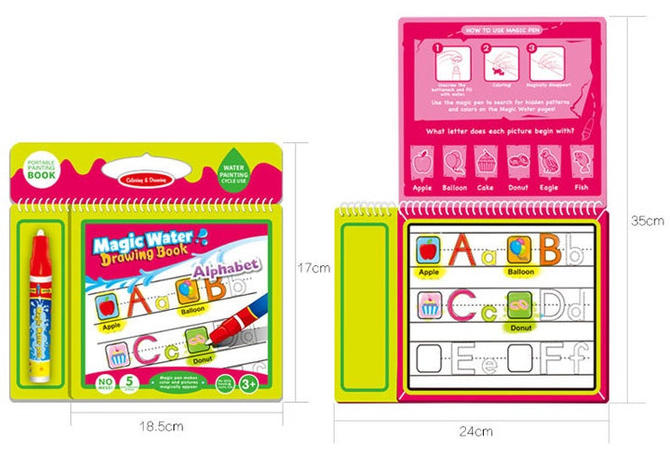 Magic Water Drawing Book Series