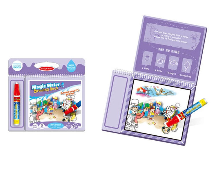 Magic Water Drawing Book Series