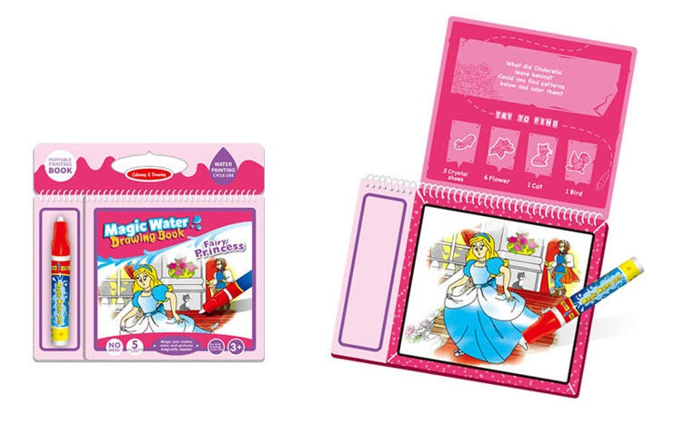 Magic Water Drawing Book Series