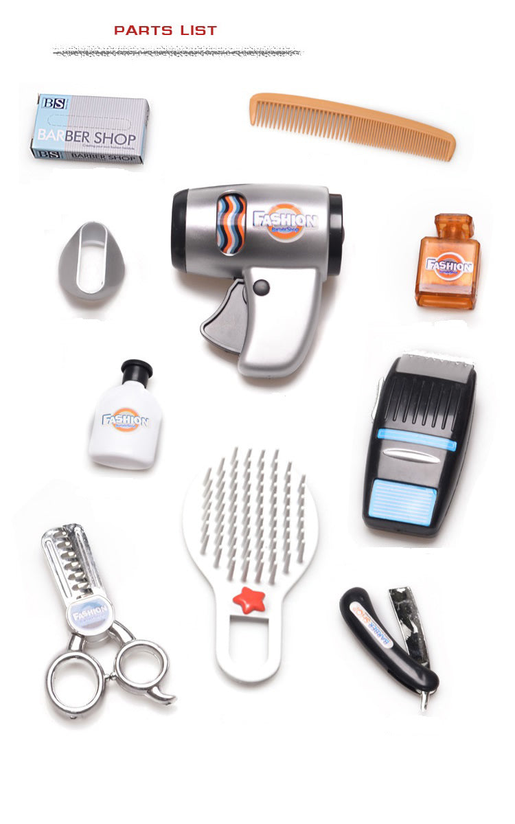 Little Village Barbershop Hairdressing toy