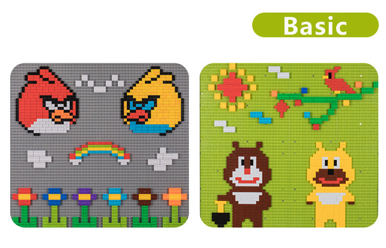 Blocks-Wall Series - Basic Building Blocks W- Panel